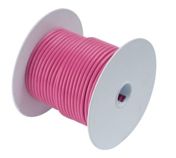 Ancor Pink 18 AWG Tinned Copper Wire - 100'
