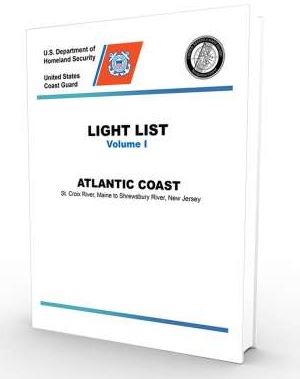 USCG Light List I 2023: