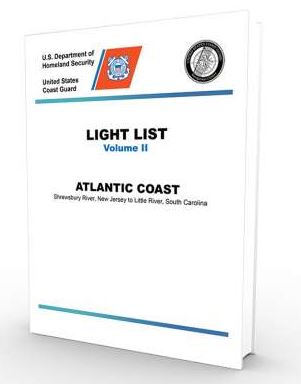 USCG Light List II 2023: