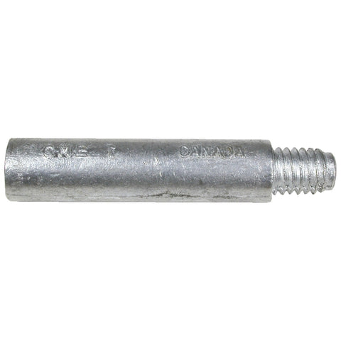 E1 only  Engine Pencil Zinc Only -  1/2 in X 2 in
