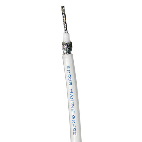 Ancor Coaxial Cable RG213 White - Per Foot