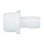 Nylon Hose Barb to Male Pipe Adapter 1-1/2" x 1-1/4" Hose to Pipe