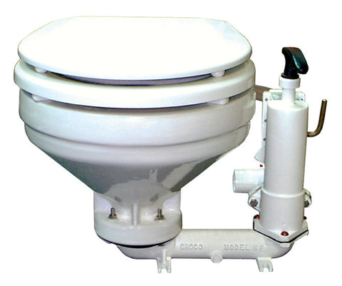HAND TOILET WITH BRONZE BASE