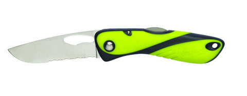 OFFSHORE FLUO SERRATED KNIFE
