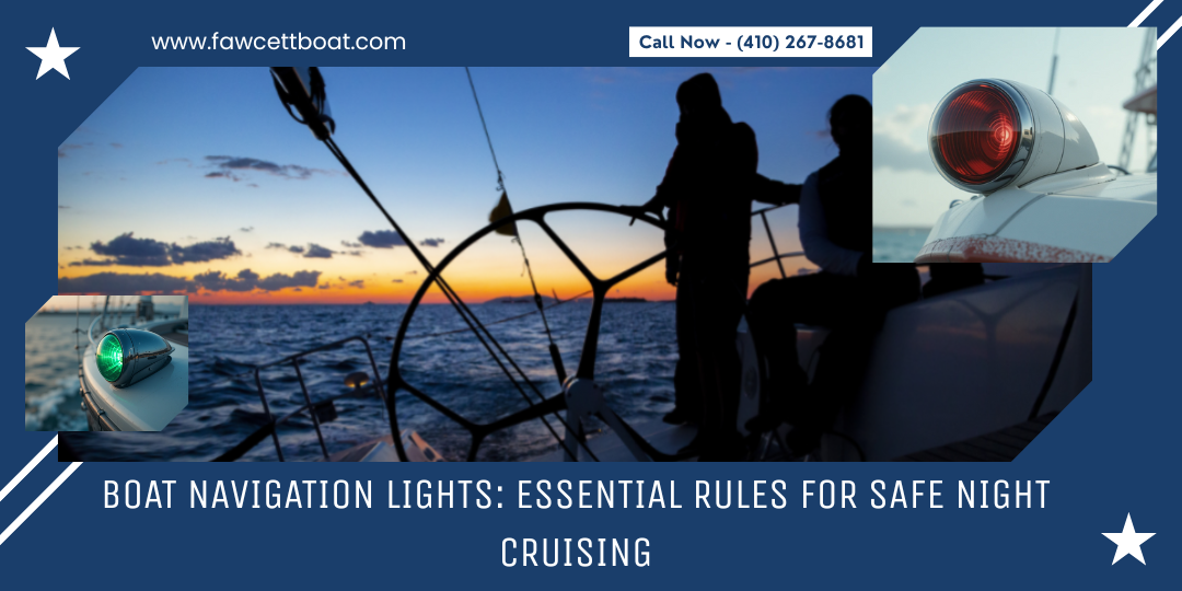Boat navigation lights