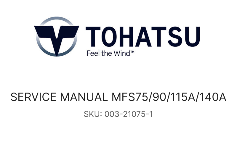 SERVICE MANUAL MFS75/90/115A/140A