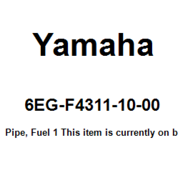 PIPE, FUEL 1