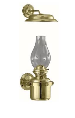 Weems & Plath DHR Gimbal Lamp with Smoke Bell