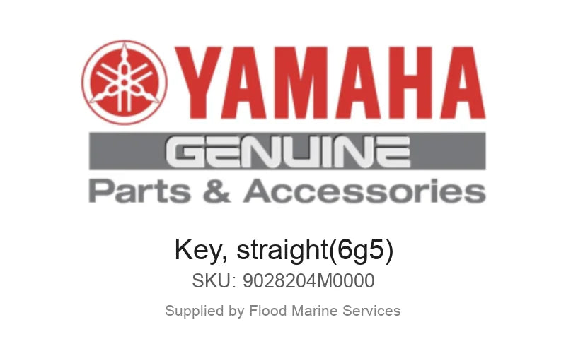 KEY, STRAIGHT (6G5)