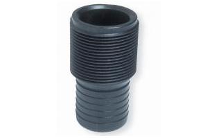 Tailpipe 1-1/2" Male Thread Hose Fitting To 1-1/4" Barb