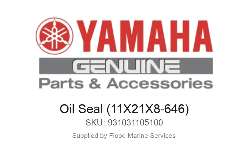OIL SEAL (11X21X8-646)