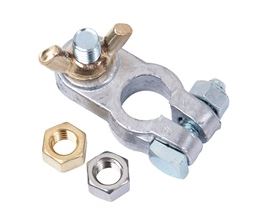 Lead Battery Terminal, Wing Nut, 3/8", 1pc