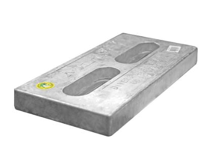 Martyr Zinc A6x12x 1" DP612AH Aluminum