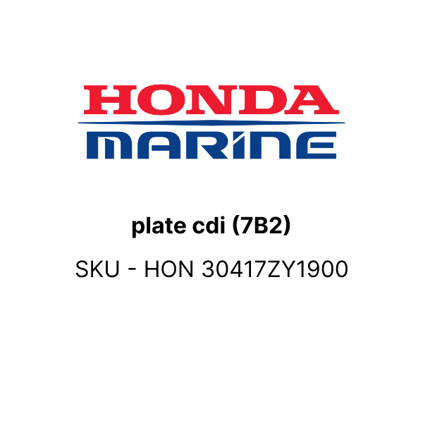 plate cdi (7B2)