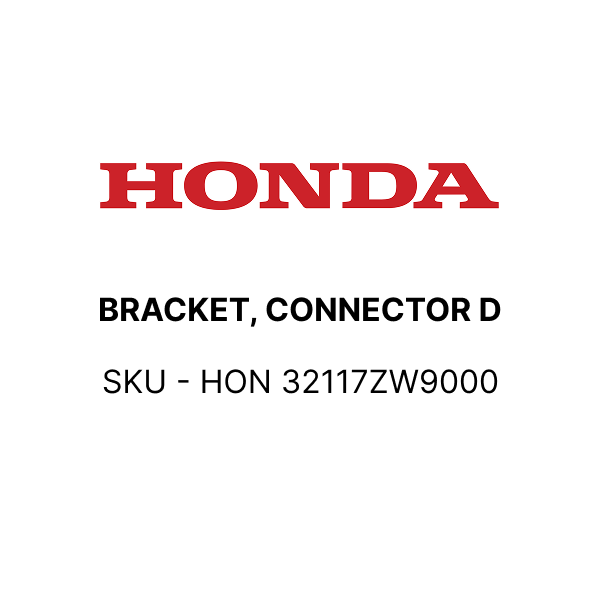 BRACKET, CONNECTOR D