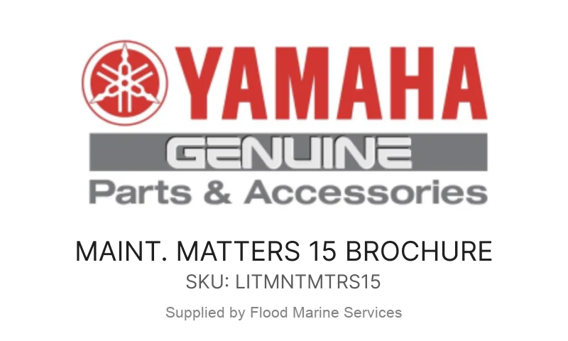 MAINT. MATTERS 15 BROCHURE