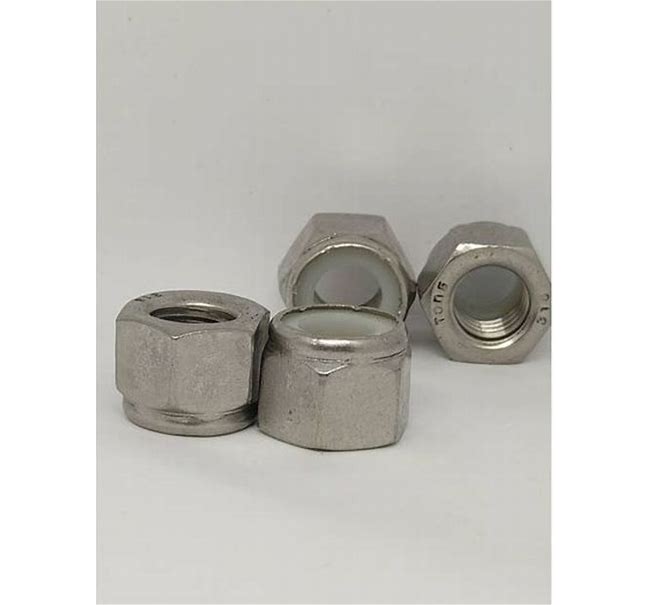 1/4-20 NYLON INSERT LOCKNUT,  T316 SS