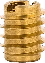5/16-18  WOOD INSERTS BRASS