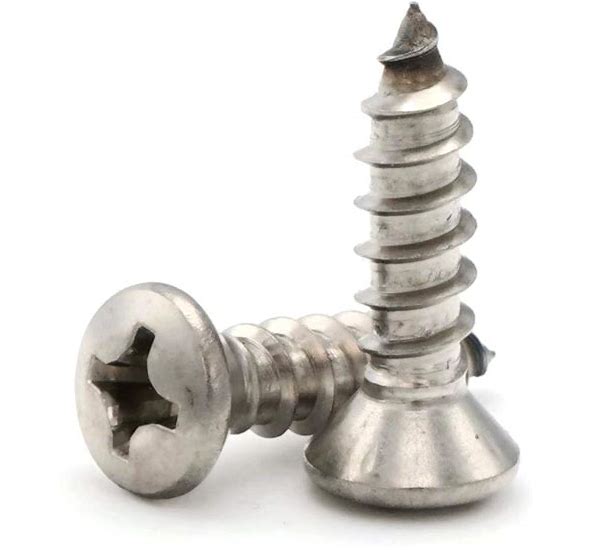 12 X 1-1/2 Phil. Oval SMS 316 ss