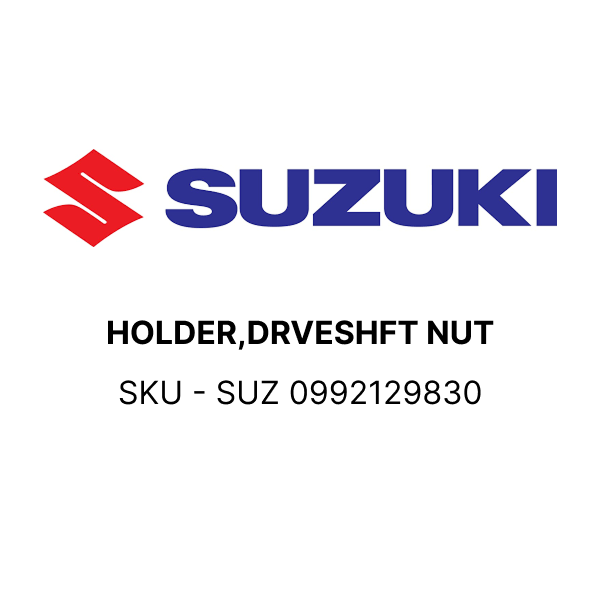 HOLDER,DRVESHFT NUT
