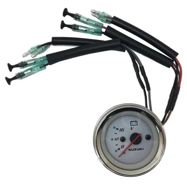 WHITE VOLT METER