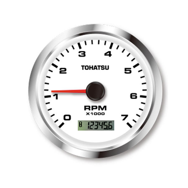 TACH WHITE (1 LAMP) (FTC8172)