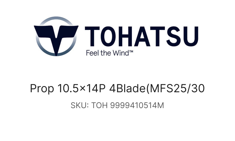 Prop 10.5x14P 4Blade(MFS25/30