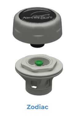 NeverSoft™ Automatic Tube Inflation Cap – Zodiac-Light Gray