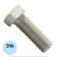 1/2-13 x 1-1/2 H MACH. BOLT 316