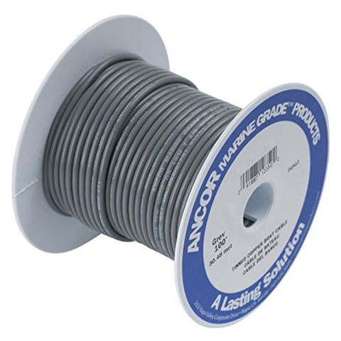 Ancor Primary Wire 14 AWG x 18' Spool Grey
