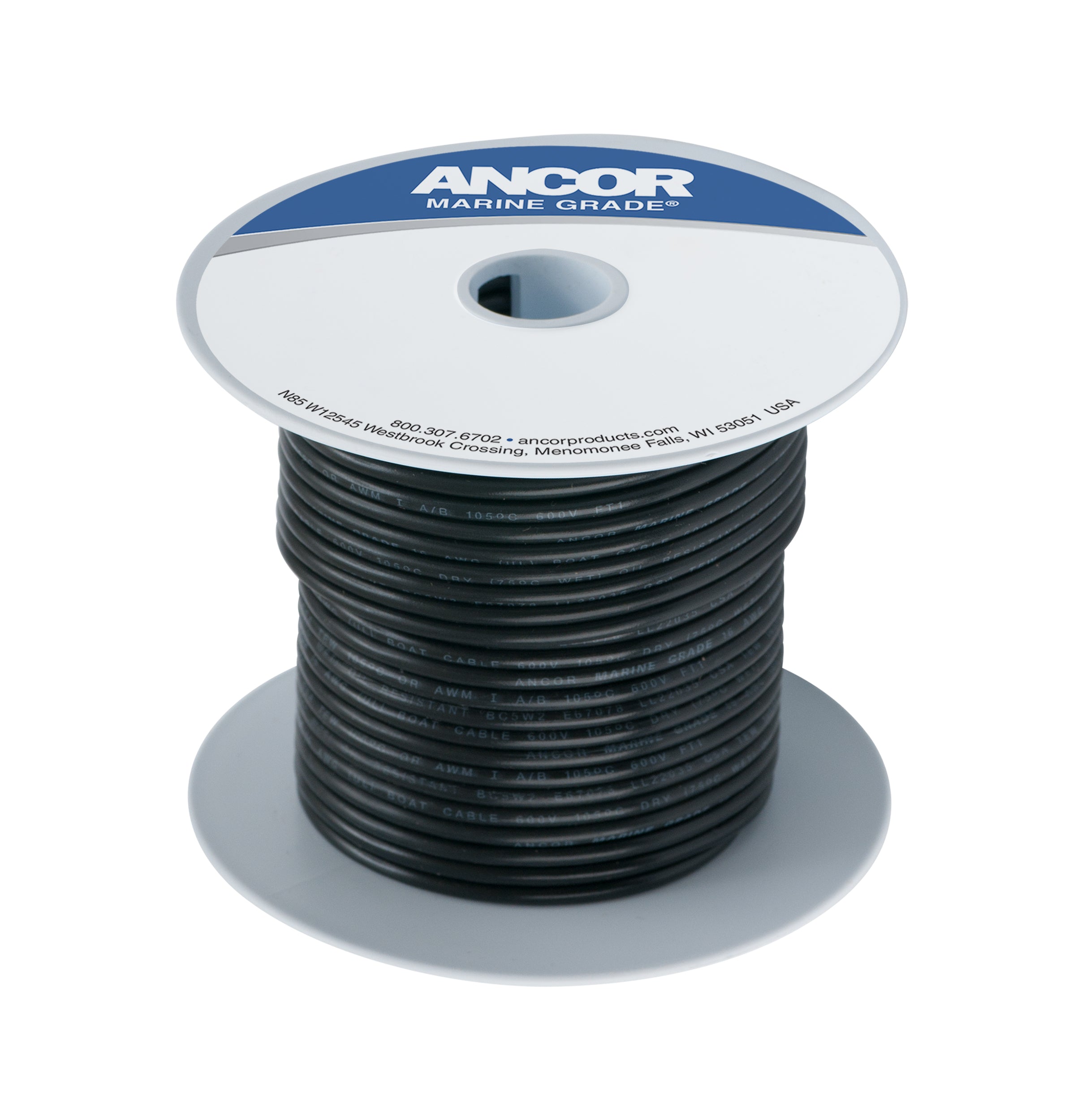 WIRE 16 BLACK 100-FT. PER FOOT