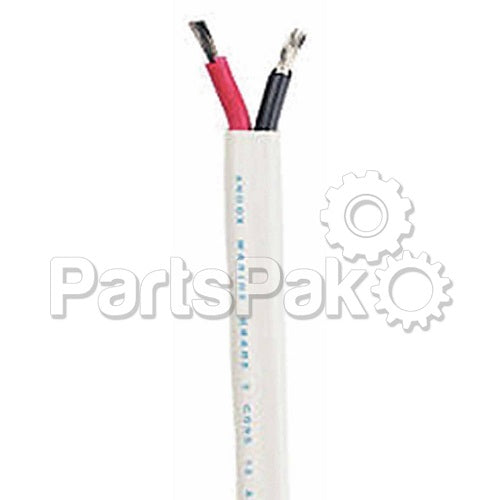 WIRE 16/2 WHITE 100FT DPLX PER FOOT