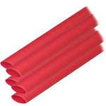 Ancor Heat Shrink Tubing (ALT) Red 1/4" x 6" - 5 Pack