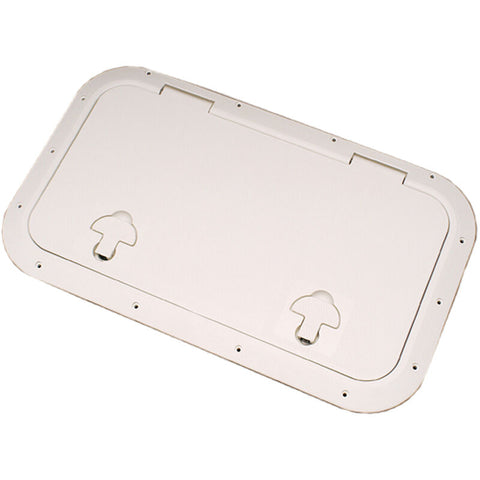 Bomar Gray Series 8000 Inspection Hatch Ext. Dims: 12-1/2" x 15-1/2"