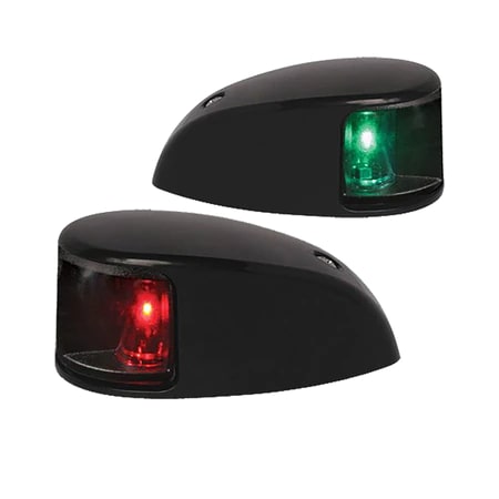 NaviLED Multivolt 8-28V DC 2 NM Deck Mount Port and Starboard Navigation Light Kit