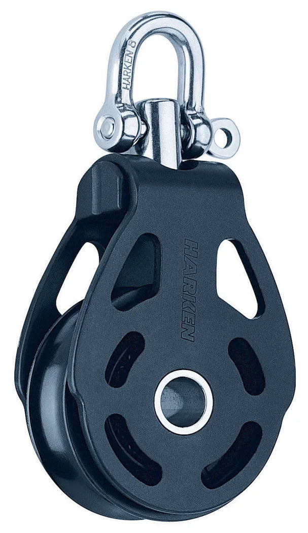 Harken Aluminum ESP Swivel Block, Becket - 75mm