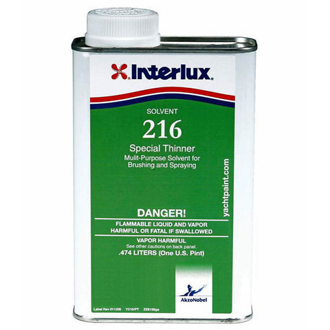 Interlux Solvent 216 Special Thinner - Pint