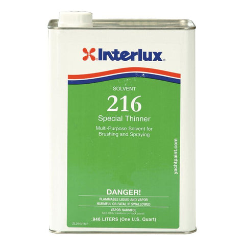 Interlux Solvent 216 Special Thinner - Qt.