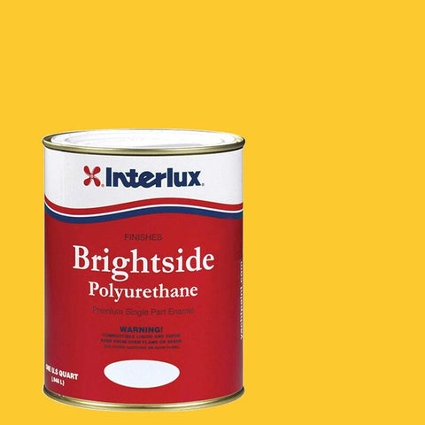 Interlux Brightside Polyurethane Topside Finish, Yellow - Qt.