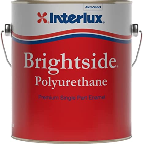 Interlux Brightside Polyurethane Topside Finish, Black - Half Pint