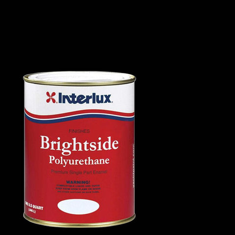 Interlux Brightside Polyurethane Topside Finish, Black - Qt.