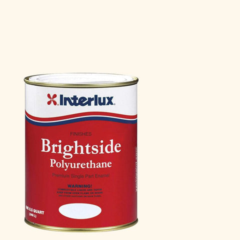 Interlux Brightside Polyurethane Topside Finish, Off White - Qt.