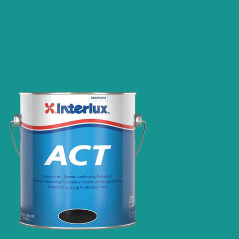 Interlux Act Antifouling Bottom Paint, Green - Gal.