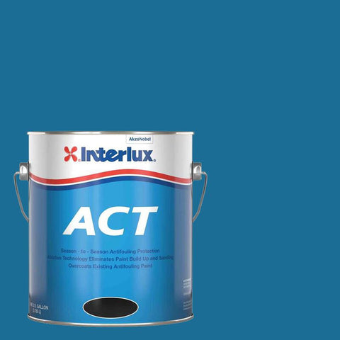 Interlux Act Antifouling Bottom Paint, Blue - Qt.