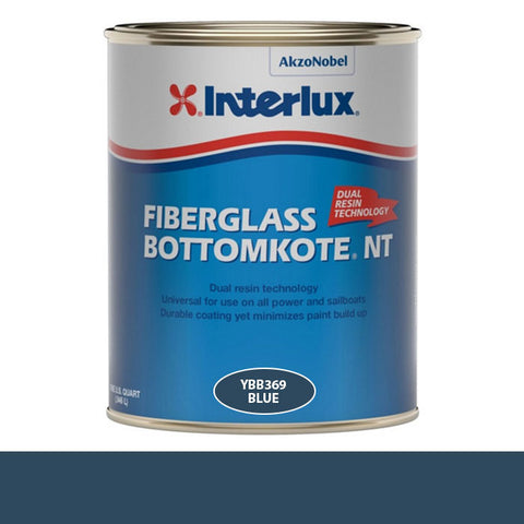 Interlux Fiberglass Bottomkote NT Antifouling Bottom Paint, Blue - Qt.