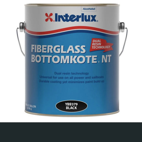 Interlux Fiberglass Bottomkote NT Antifouling Bottom Paint, Black - Gal.