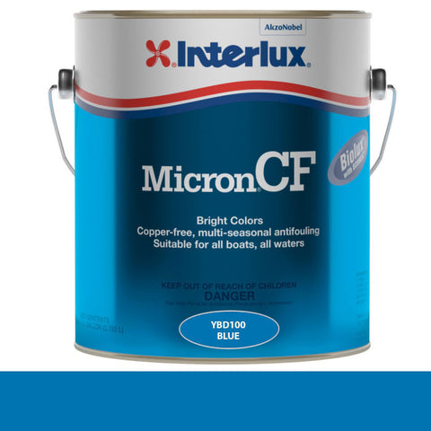 Interlux Micron CF Antifouling Paint, Blue - Gal.
