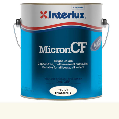 Interlux Micron CF Antifouling Paint, White - Gal.