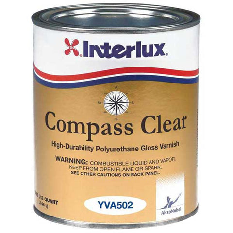 Interlux Compass Clear Gloss Varnish - Qt.