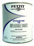 Pettit antifouling inflatable bottom paint Black QT